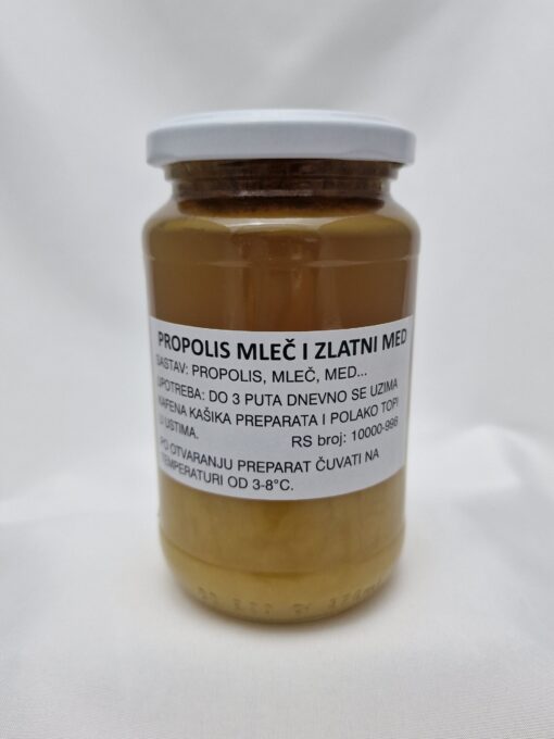 Propolis,Mleč i Zlatni med