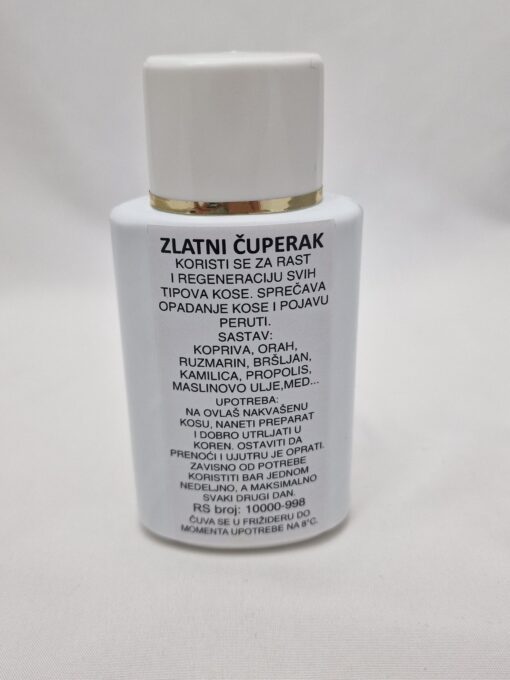 Zlatni čuperak-Preparat za negu kose 100ml