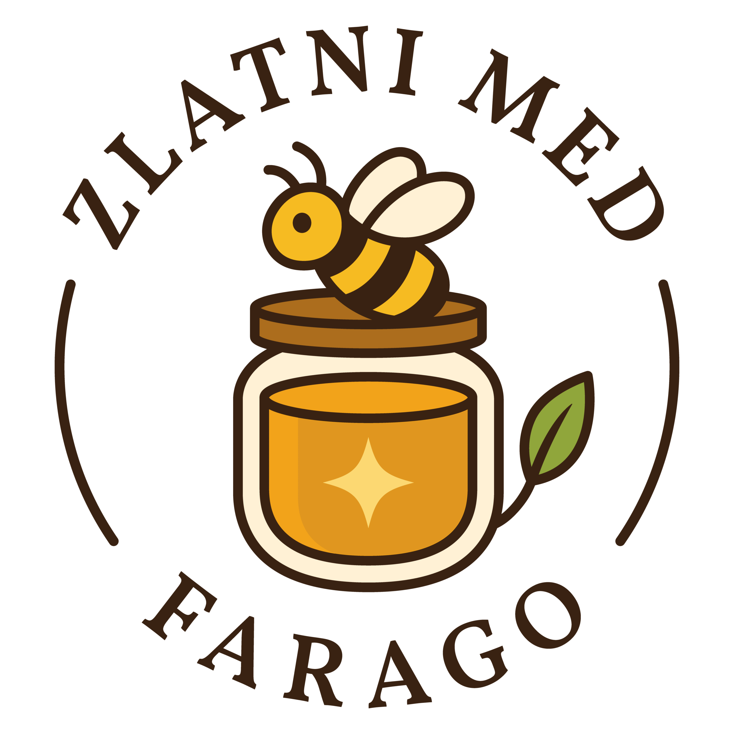 Logo Zlatni Med Farago